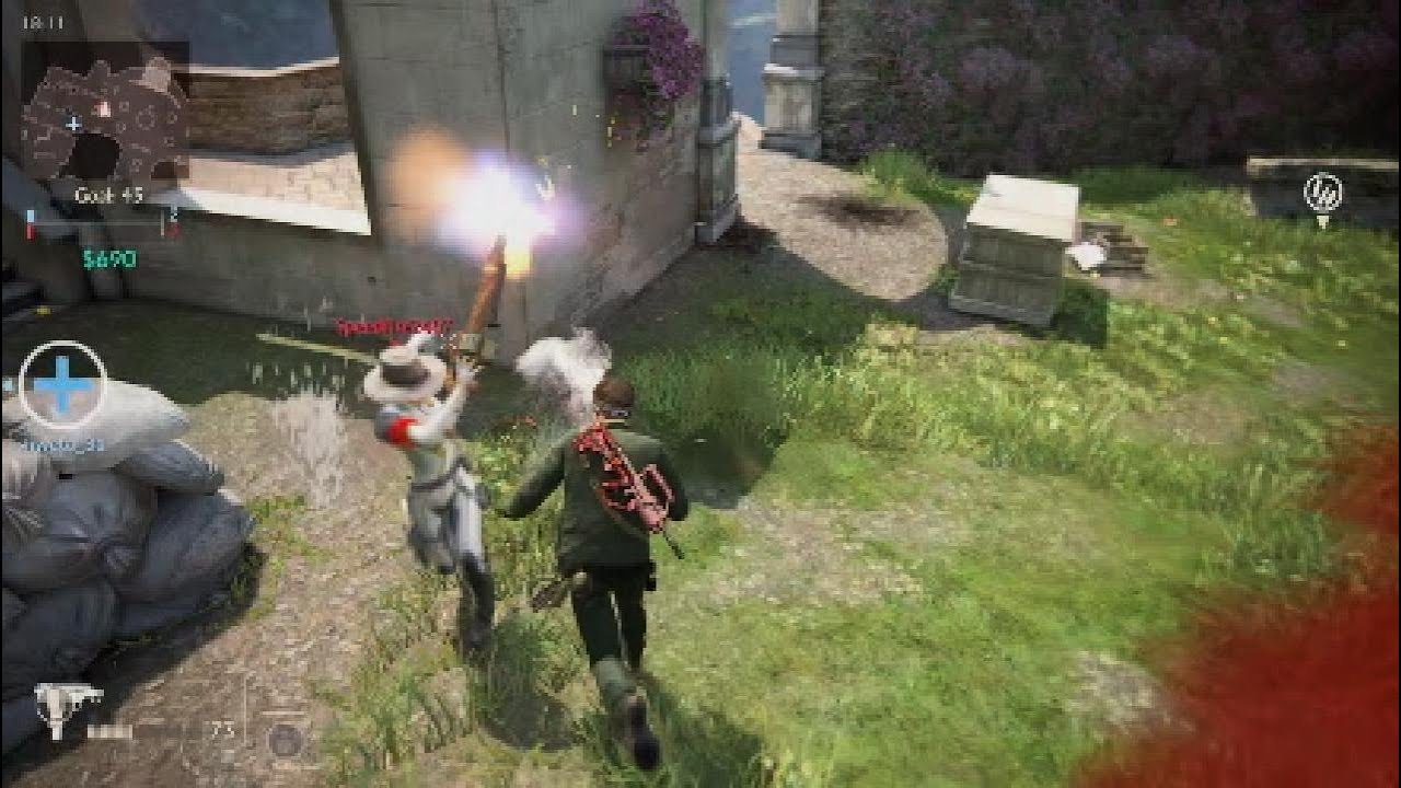 UNCHARTED 4 - GAME ( Private  match 2 vs 2 , but other team give their best in match )