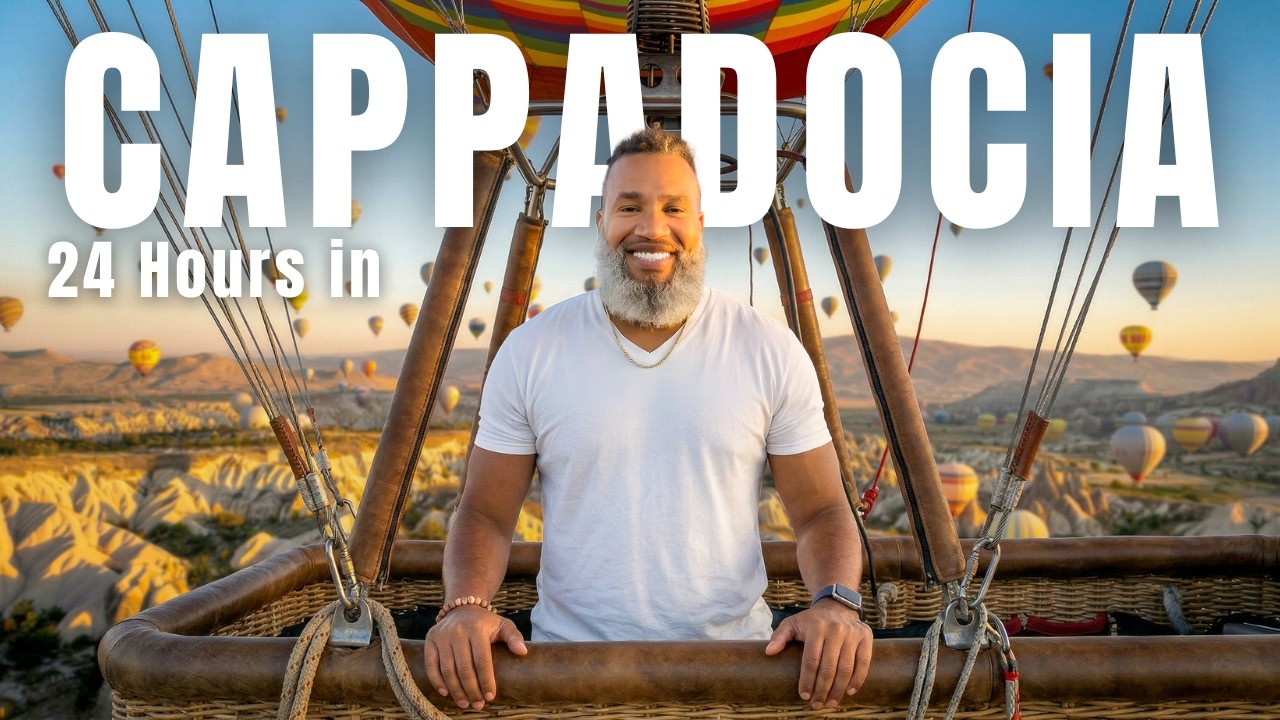 I flew 24 hours to Spend 24 Hours in Cappadocia Turkey