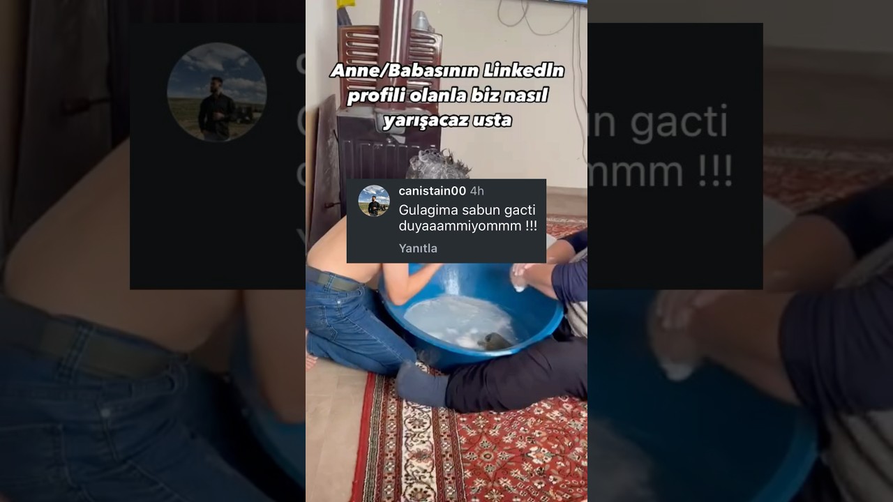 Gulağıma sabun ga&ccedil;tı duyamıyooom! 🤣