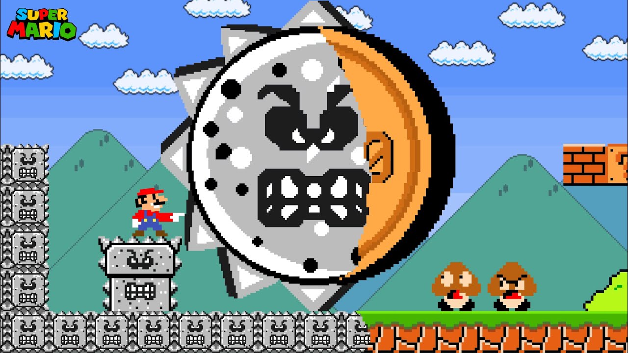 When Everything Mario Touches Turns into Thwomp