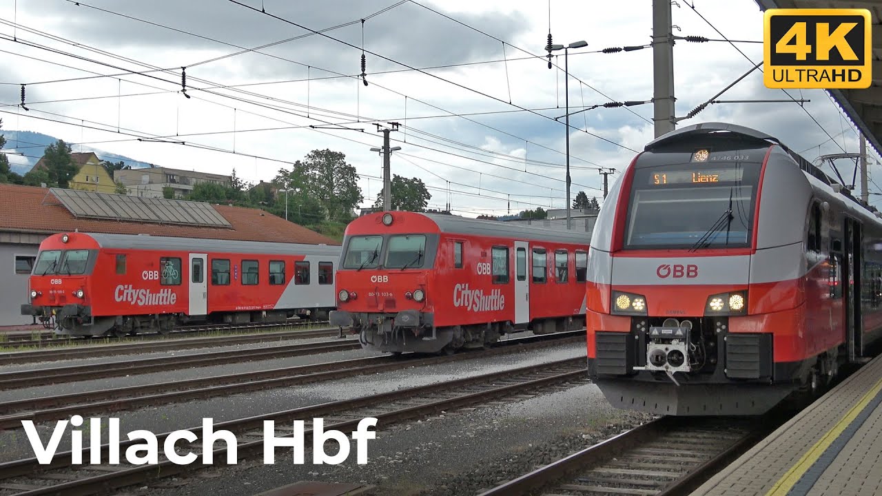 Osterreichisch Züge Vlog #118 - Villach Hbf 13.07.2023