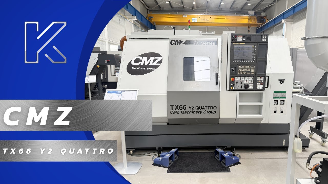 CMZ TX66 Y2 Quattro - CNC Lathe