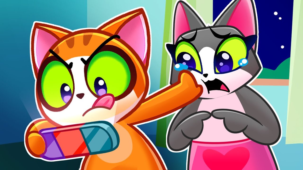 Don't Get Too Into The Games! 🕹️ Interactive Cartoon 🌟Toddler Animation Video by Purr-Purr Stories