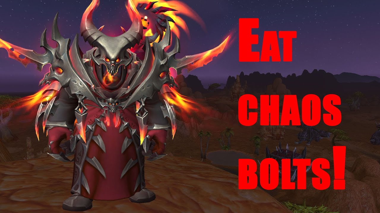 Eat chaos bolts! - Destruction warlock pvp dragonflight 10.2