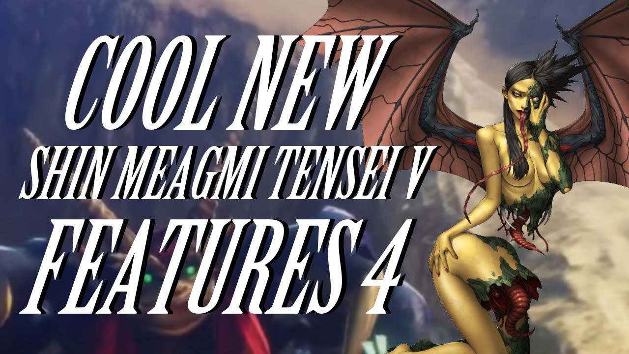 Cool Shin Megami Tensei V Features from the Demon Trailers Part 4