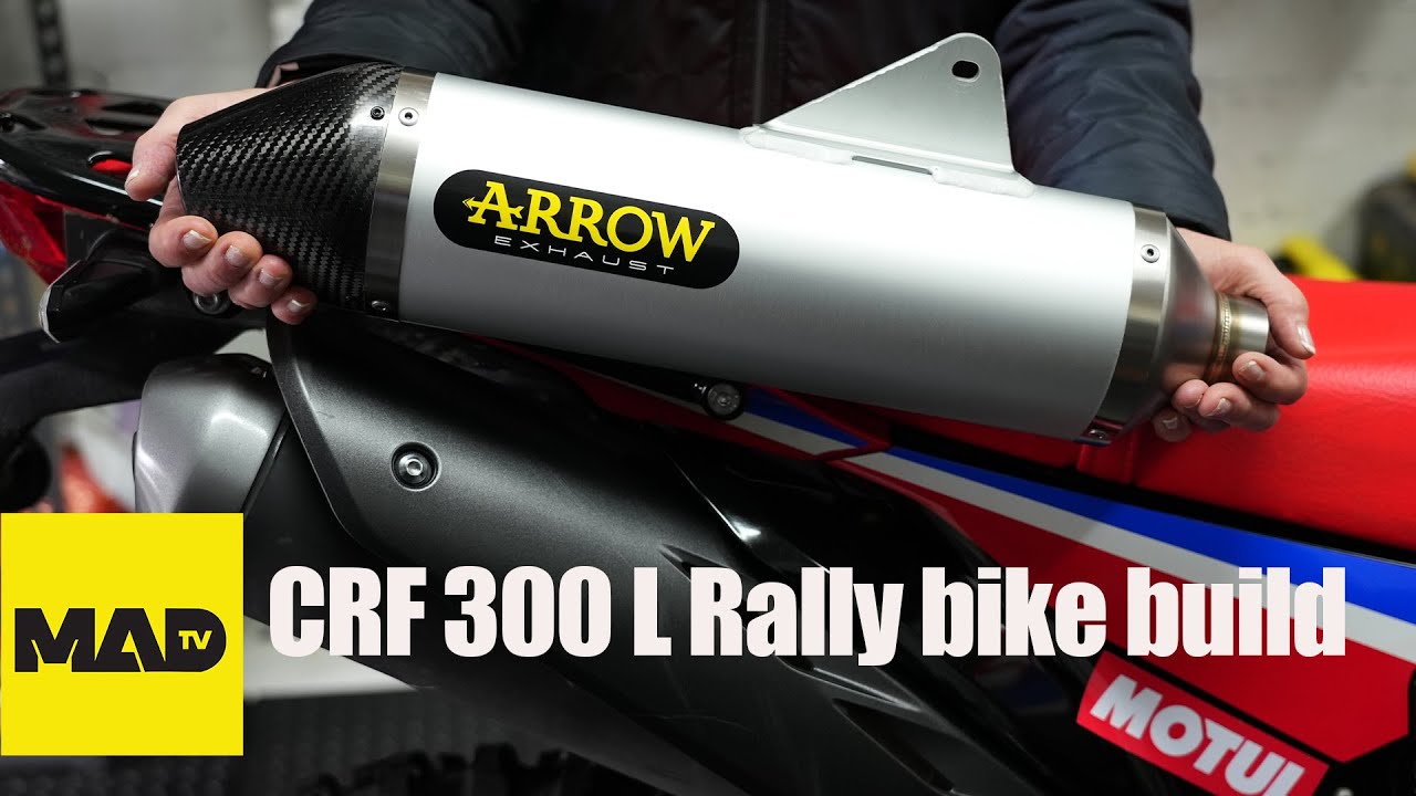 Honda CRF300 Arrow muffler arrives