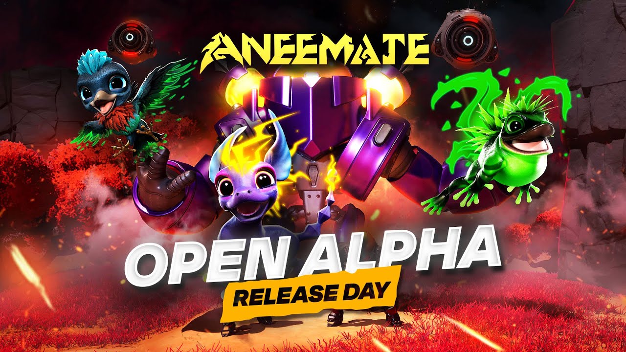 AneeMate OPEN ALPHA Release Day 🔴 Live Gameplay & First Impressions