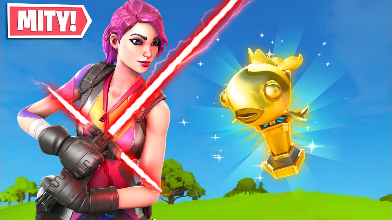 Czy Mieczem Świetlnym można przyblokować MITYCZNĄ RYBKĘ? Pogromcy Mit&oacute;w Fortnite!