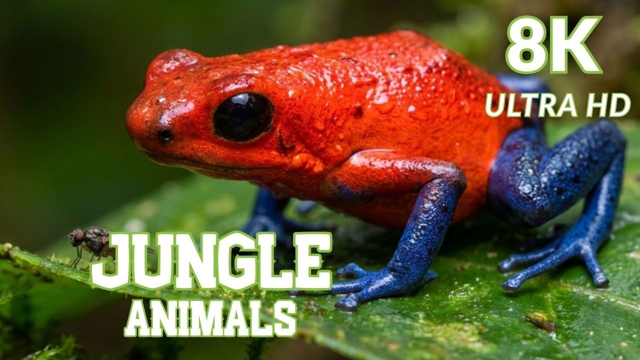 8K Cinematic Wildlife – Wild Animals in Their Natural Habitat