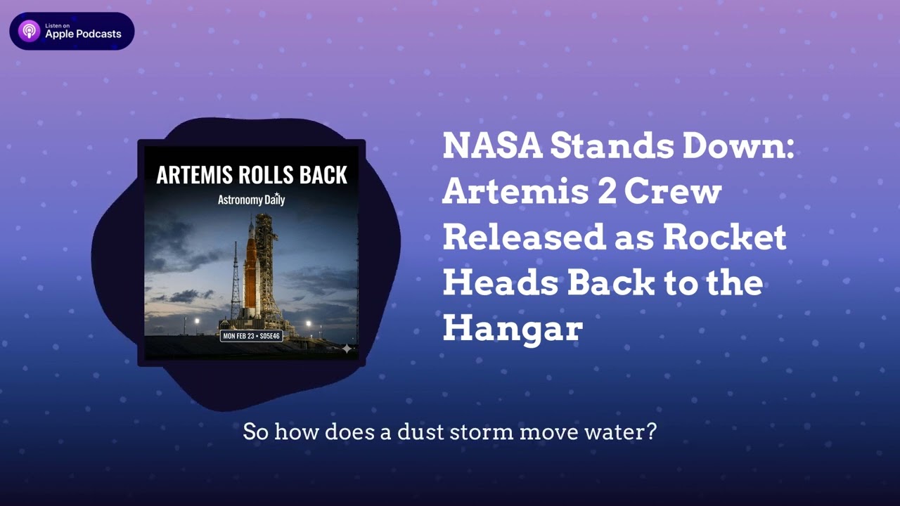 NASA Stands Down: Artemis 2 Crew Released as Rocket Heads Back to the Hangar
