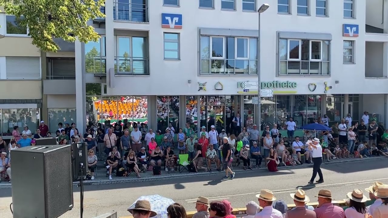 Kinder- und Heimatfest Laupheim 2025 - großer Festumzug Montag  Teil 2