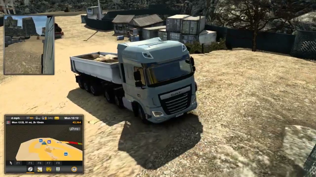 TestAndRev  Euro Trucks Simulator 2 Demo Gameplay PC ! - 2025/01/09  12:41  31 583