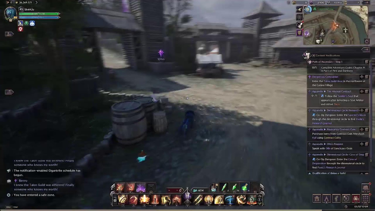 Testing stream
