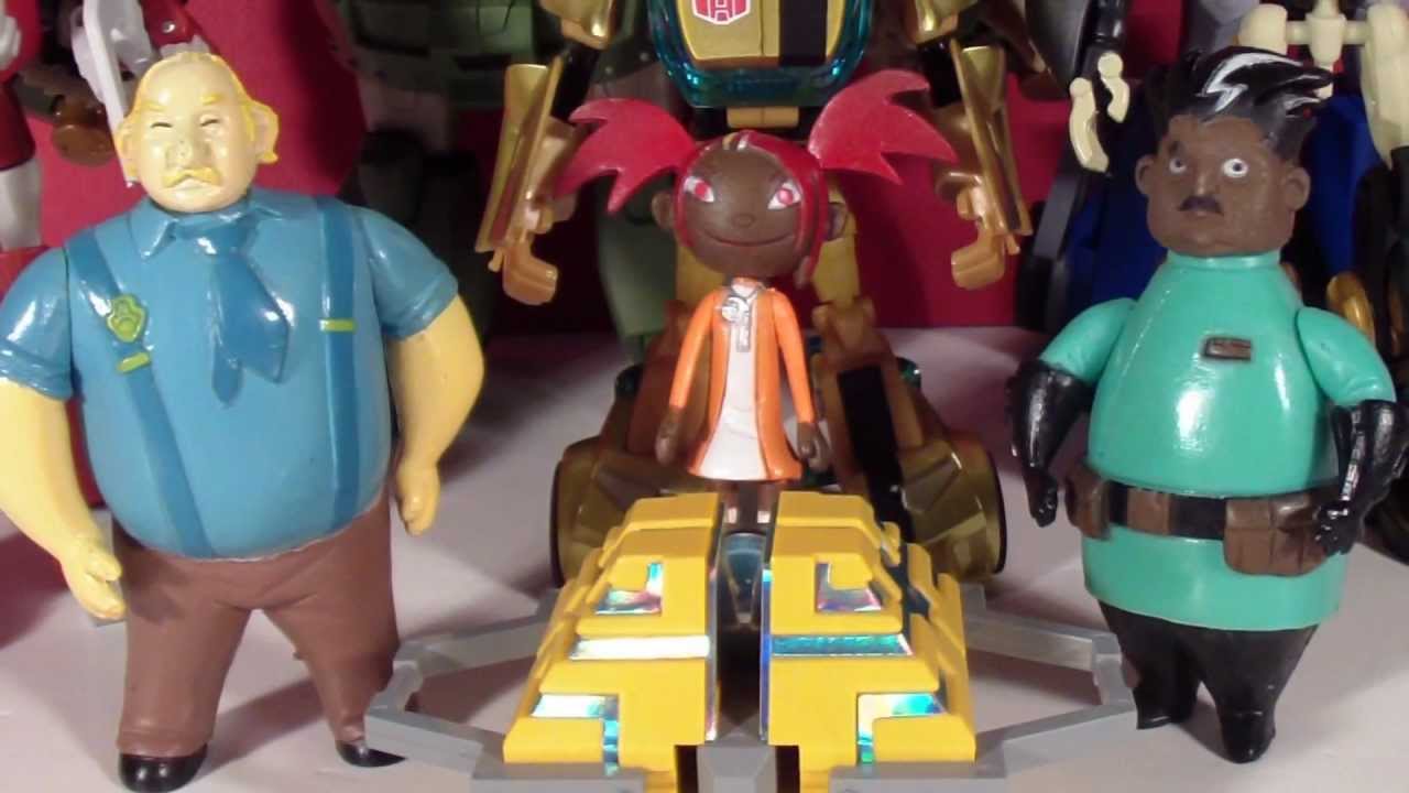 TRANSFORMERS ANIMATED HUMANS - IMPOSSIBLE TOYS ACTION FIGURE REVIEW