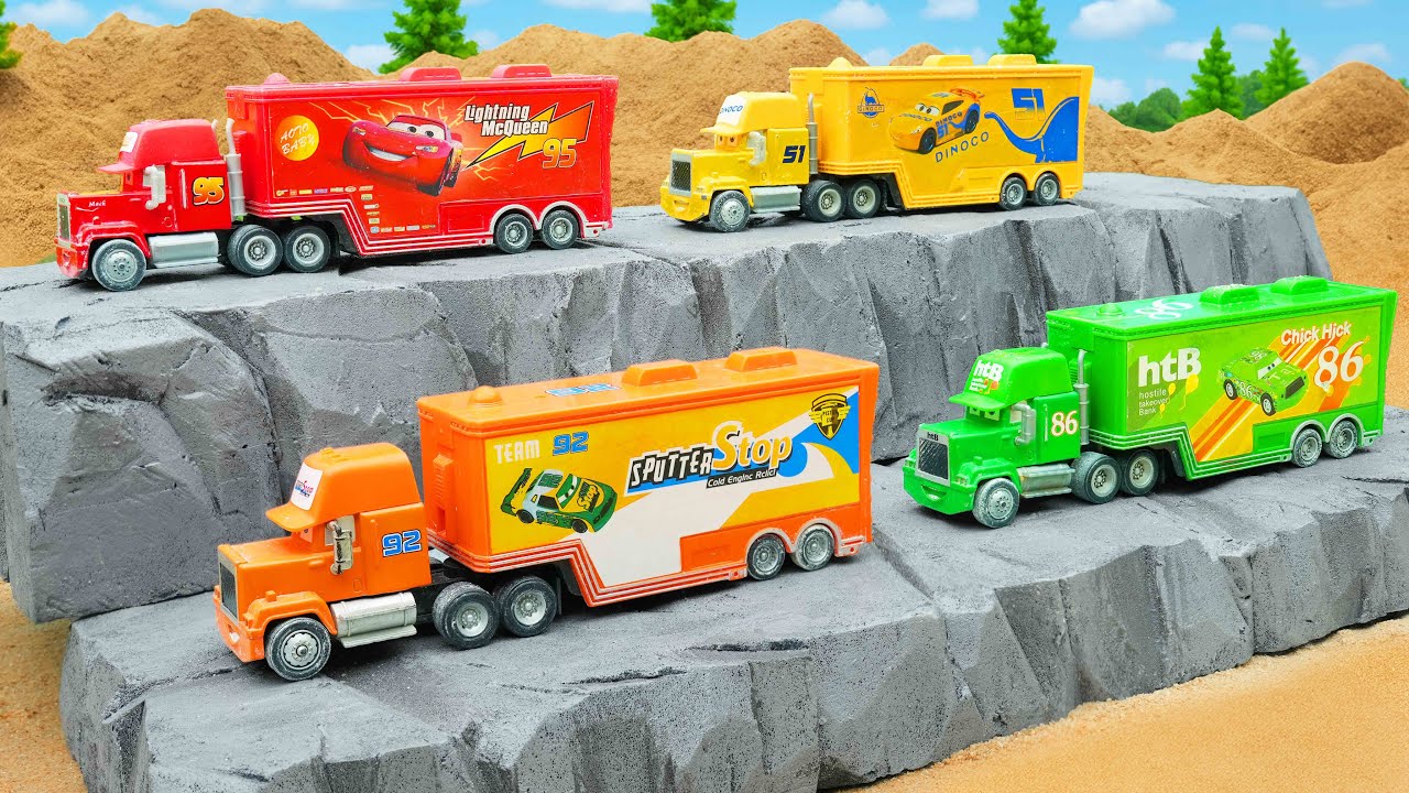 Excavator, Bulldozer & Dump Truck Rescue Tractor | Construction Vehicles