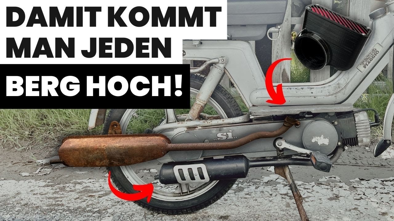 Pflichtprogramm vorm Sommer! 🥵 - Moped startklar machen [Piaggio Si]