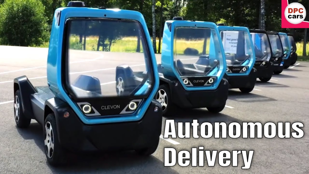 Clevon 1 Autonomous Robot Delivery Carrier