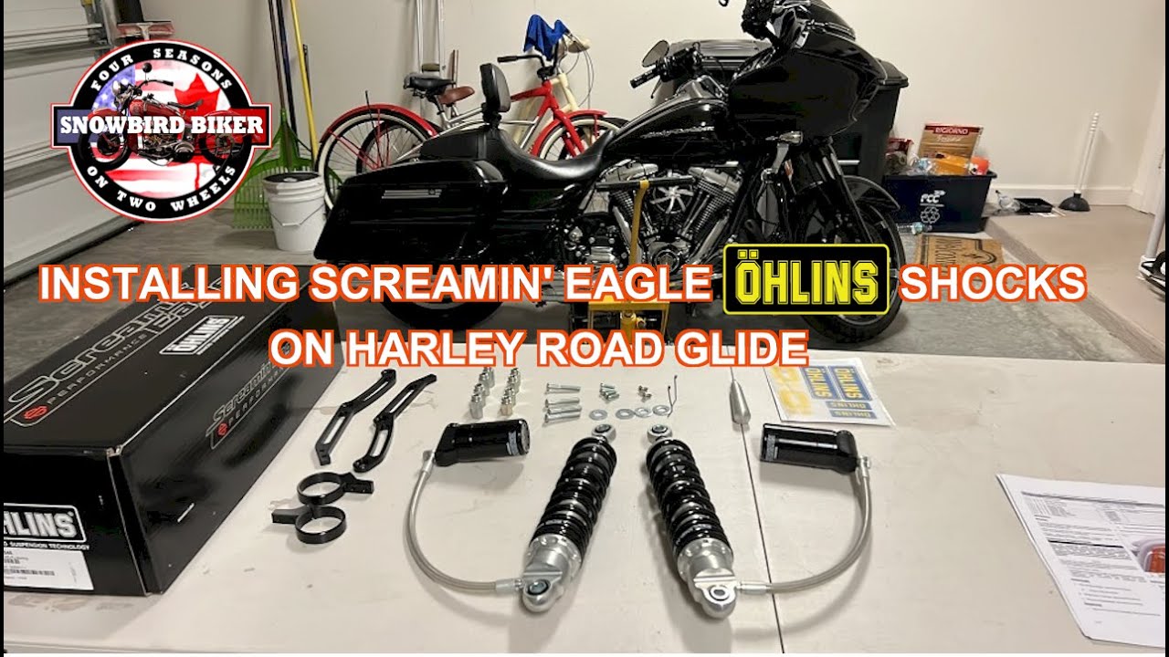 Screamin' Eagle Ohlins Shock Install