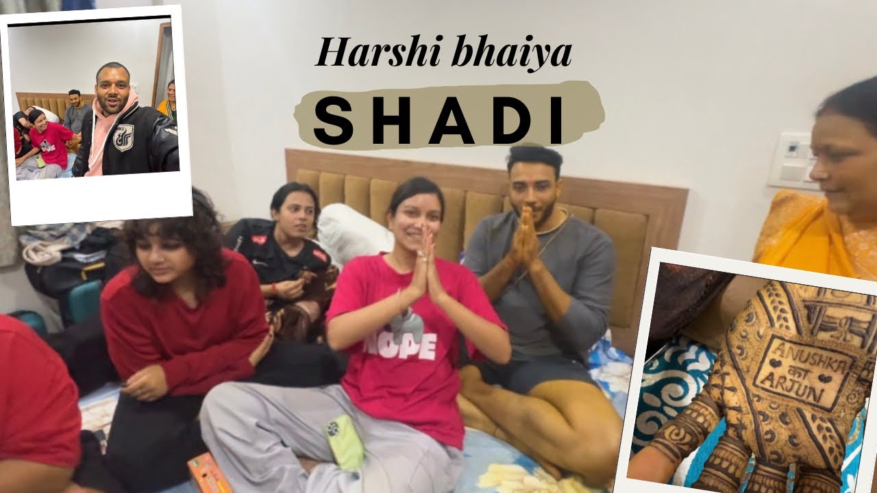 Harshi bhaiyya ki shyadi 😂😂#youtube #yt #fypシ 