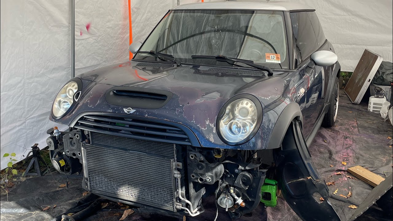 How to put mini Cooper s r53 into front end service mode.