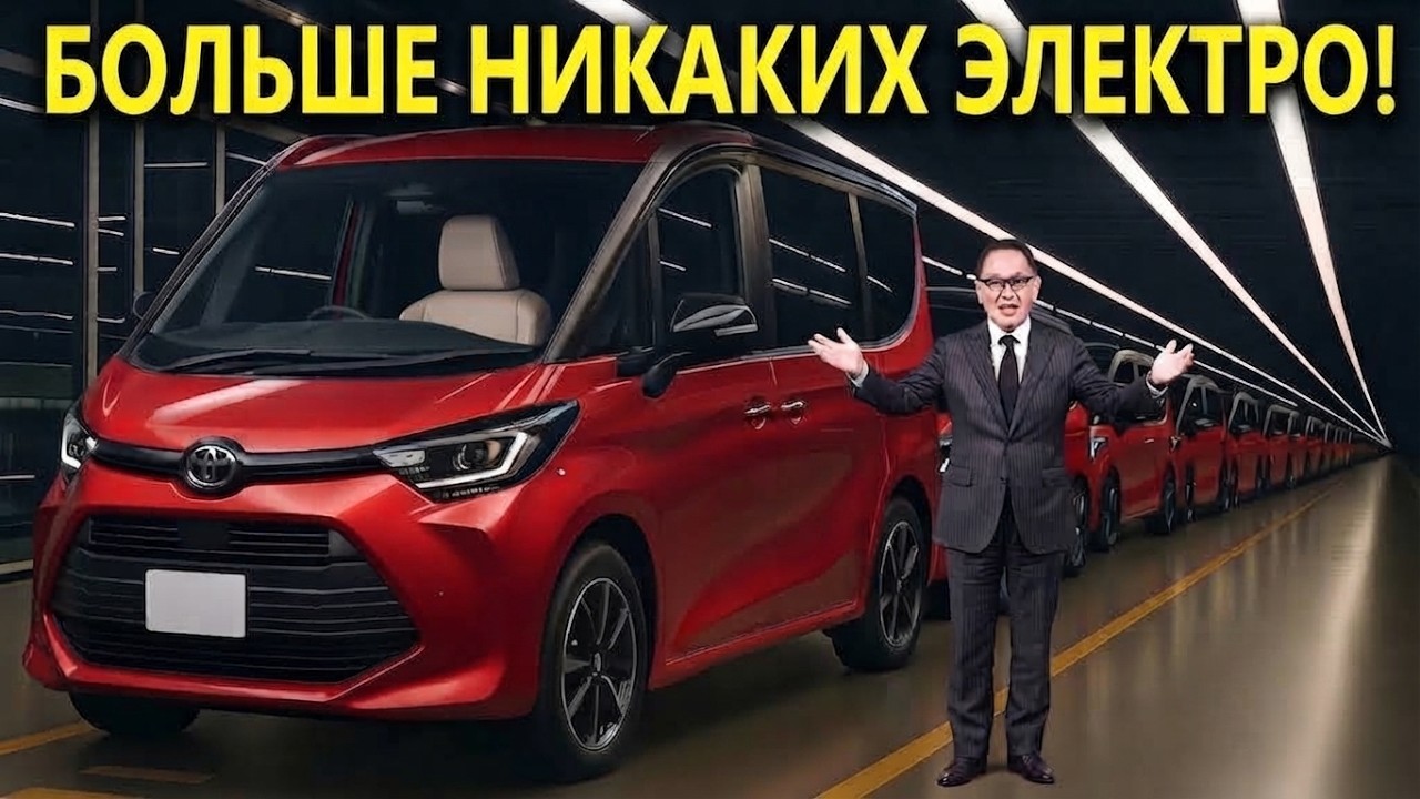 Toyota ВЗОРВАЛА рынок! 9-местный автомобиль нового поколения может изменить будущее электромобилей!