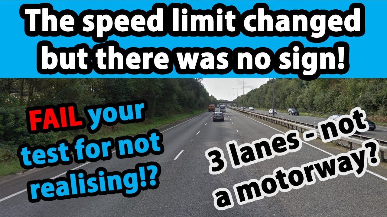 Speed Limit Changed - No Signs! How was I suppose to know?