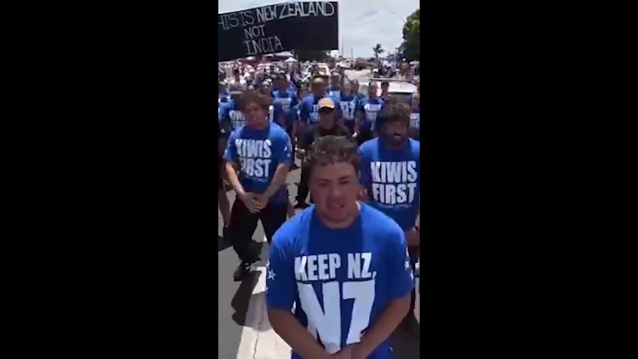 Anti-immigration group performs Haka to disrupt Sikh event