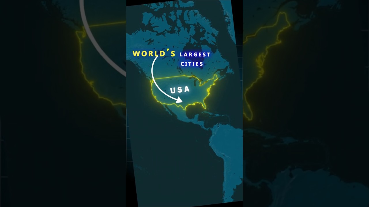 Biggest Cities on Earth Revealed &ndash; You Won&rsquo;t Believe 😱#newyork