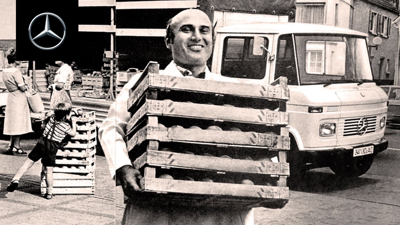 Historical Advertising For Classic Mercedes-Benz Vans