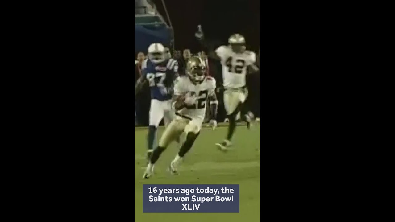 On this day in History: New Orleans Saints win Super Bowl XLIV