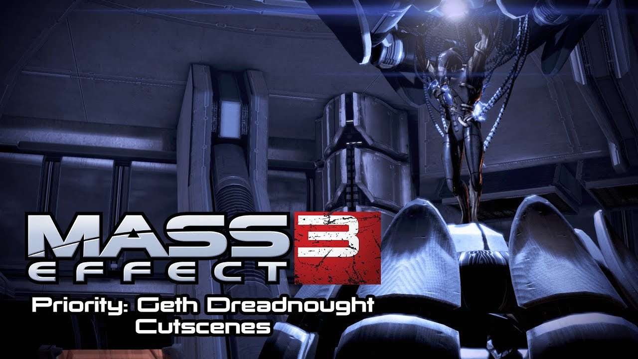 Mass Effect 3 Cutscenes | Priority: Geth Dreadnought