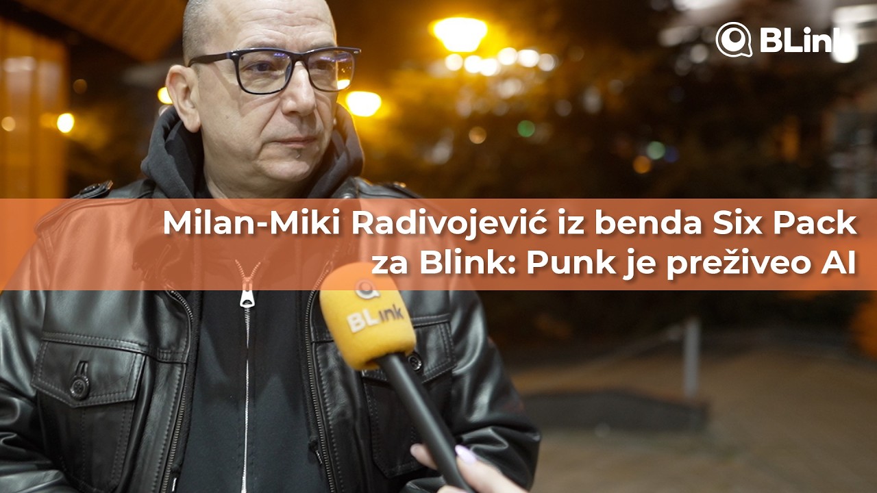 Milan-Miki Radivojević iz benda Six Pack za Blink: Punk je preživeo AI | Blink