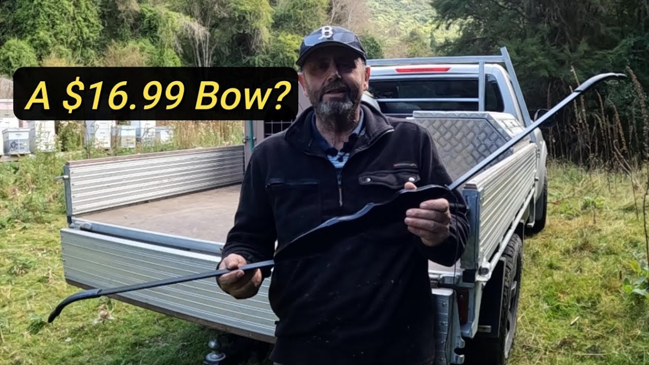 $16 Dollar Long Bow - Catch and Cook