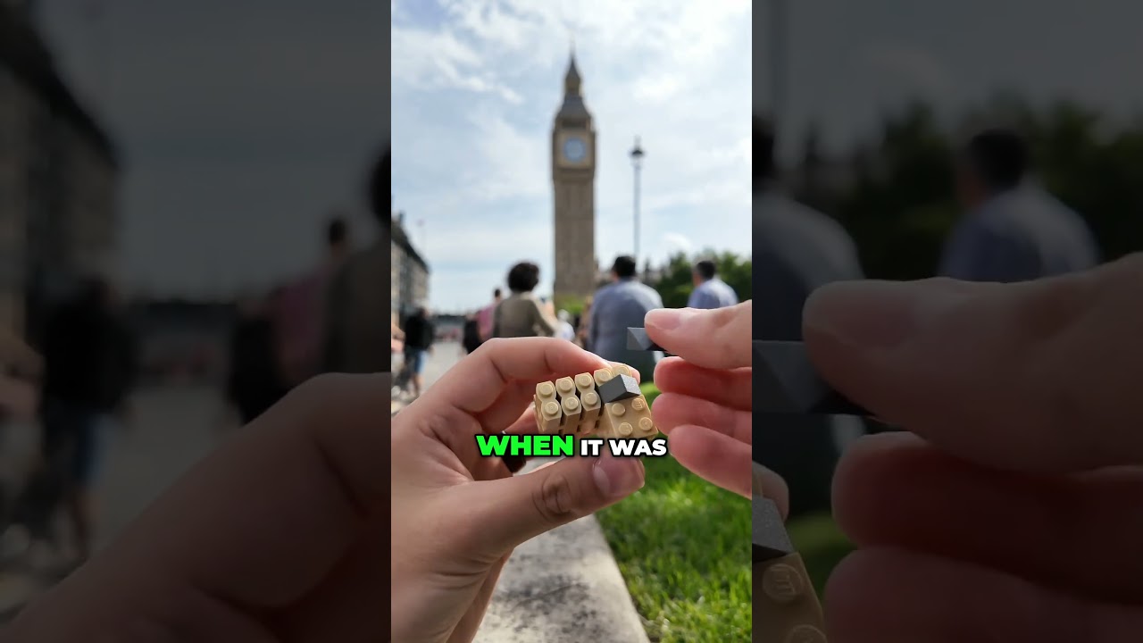История LEGO Биг-Бена. Знаменитая часовая башня Лондона! Сборка LEGO!