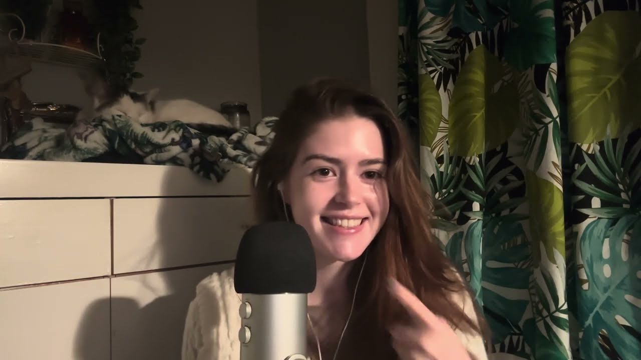 My First ASMR Video in English 😴 | Whispered 
