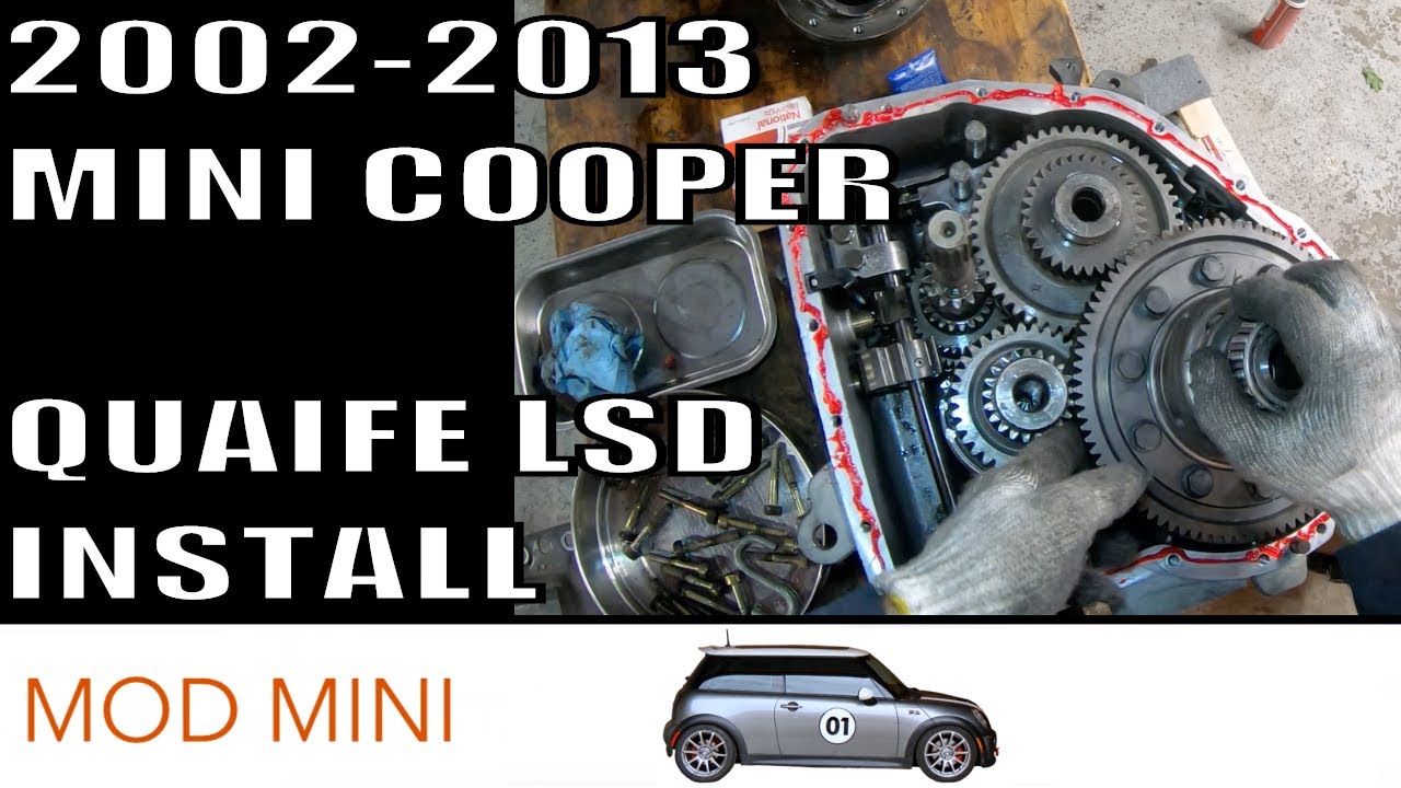 Как установить дифференциал повышенного трения LSD на переднеприводный MINI Cooper R53 2002-2006