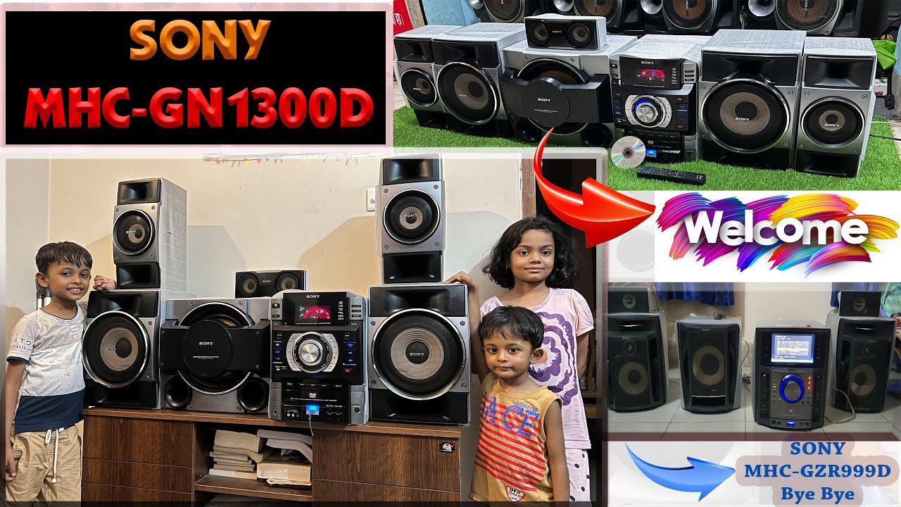 SONY MHC-GN1300D II Hi-Fi Music System II From Music Bazaar Bd II SONY ভয়ঙ্কর সিস্টেম বানাইছে