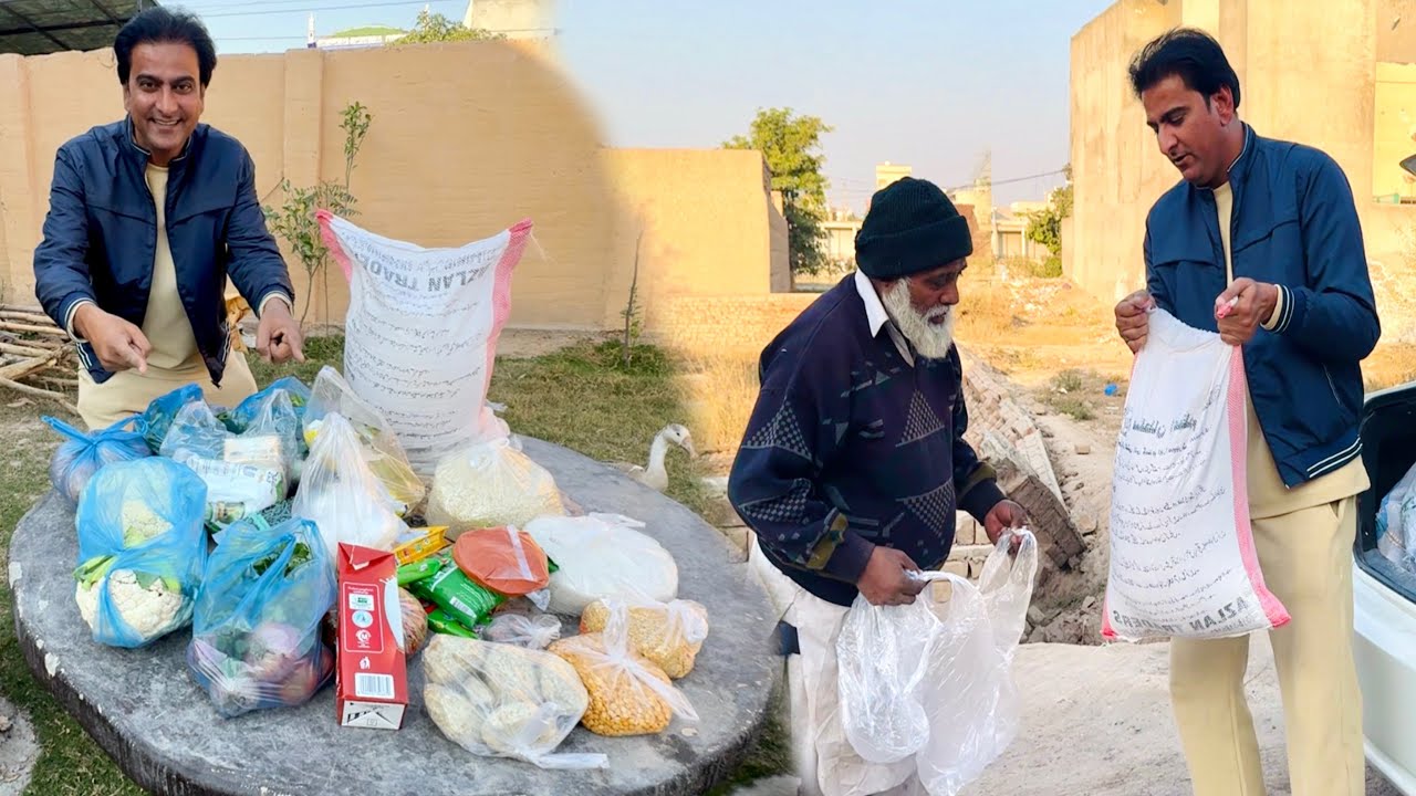 Old baba ji ki Help ki||Bahut acha laga||Wahab kamran