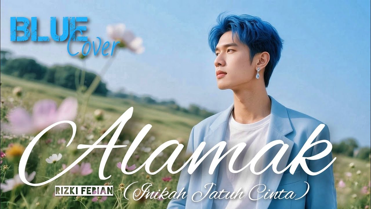 Rizky Febian - Alamak (Inikah Jatuh Cinta) | Soulful R&B Cover by BLUE (AQBA)