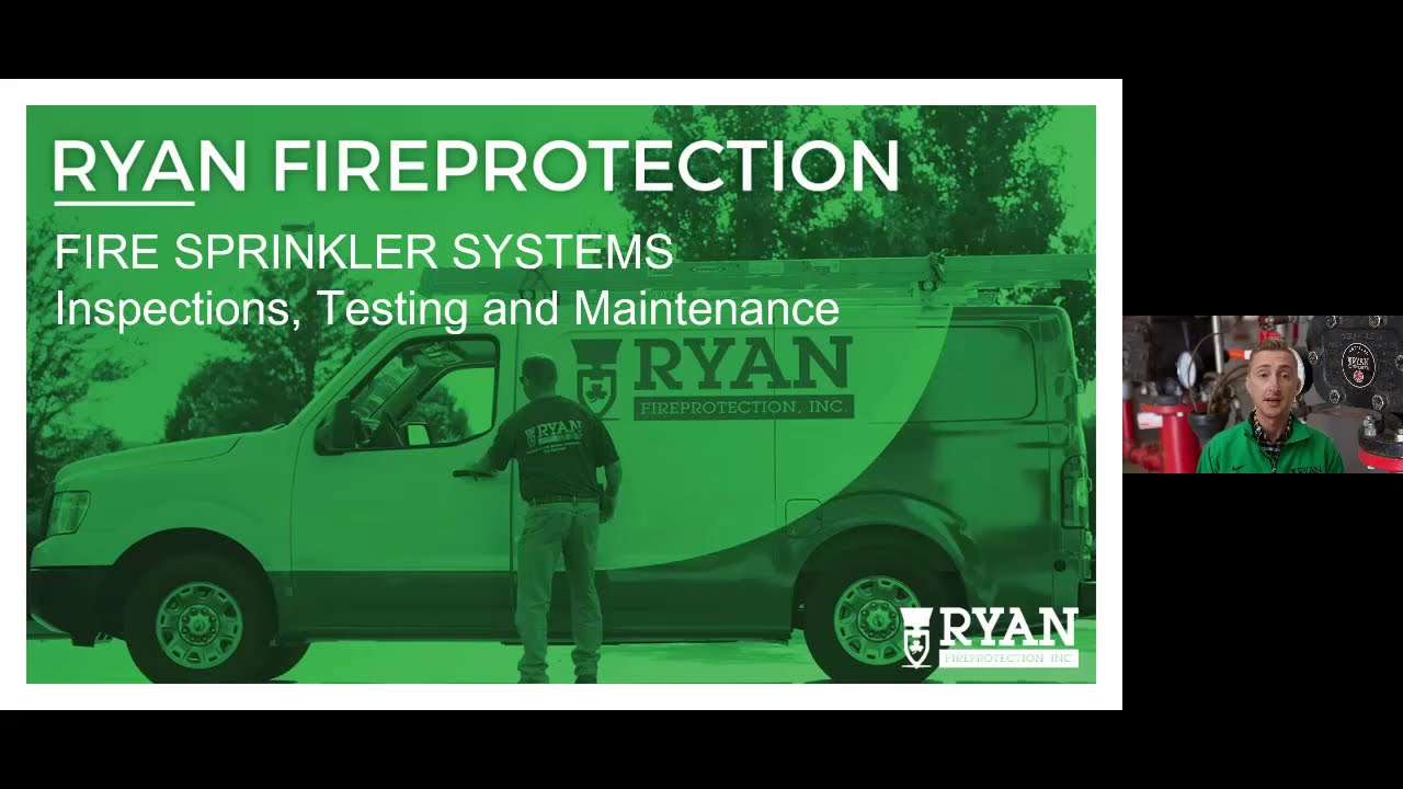 Fire Sprinkler Inspection, Testing,  & Maintenance