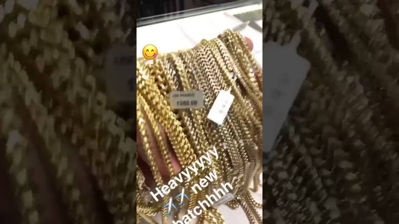 Solid Gold Chains 10K CHAINE EN OR 10K  torsade rope chain franco chain diamond cut