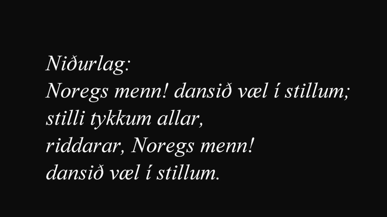 Sigmundskvæði yngra!