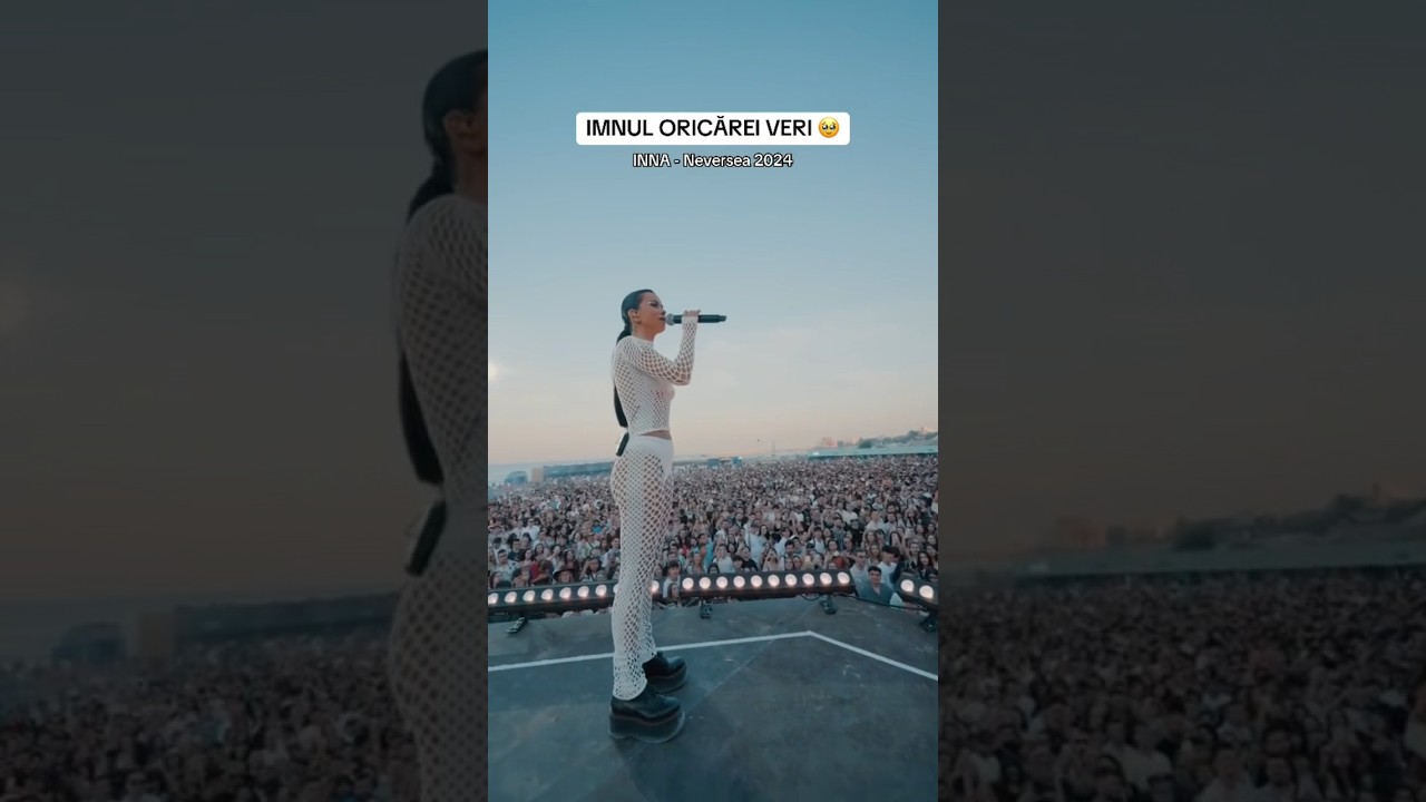 INNA live la Neversea Festival ❤️❤️❤️ #inna #neversea2024 #concert