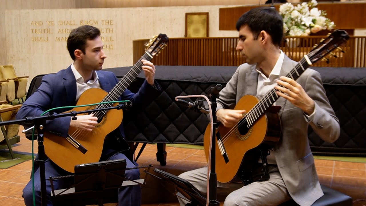 Dame Myra Hess Concert - May 7, 2025 - Ziggy and Miles, guitar duo