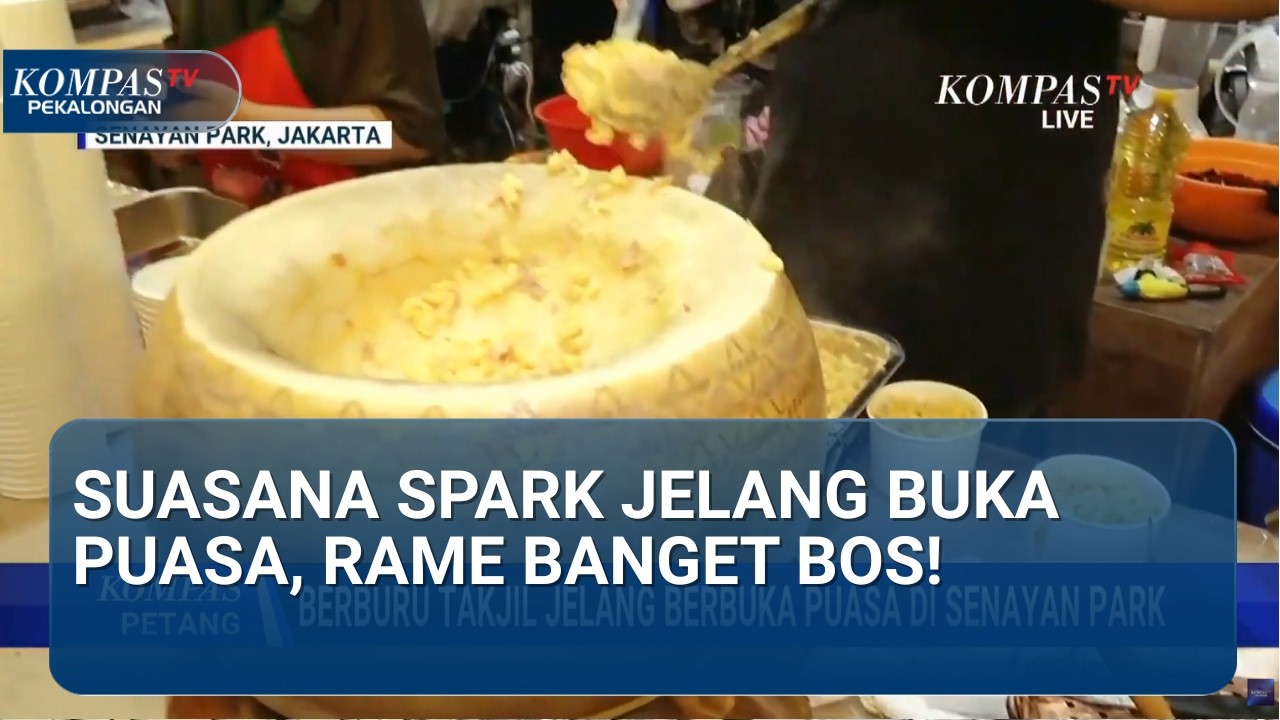 Suasana Syahdu Jelang Maghrib: Berburu Street Food & Takjil Mewah di Senayan Park