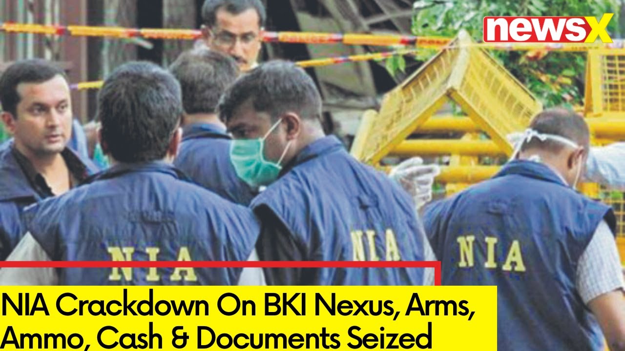 NIA Crackdown On BKI Nexus | Arms, Ammo, Cash & Documents Seized  | NewsX