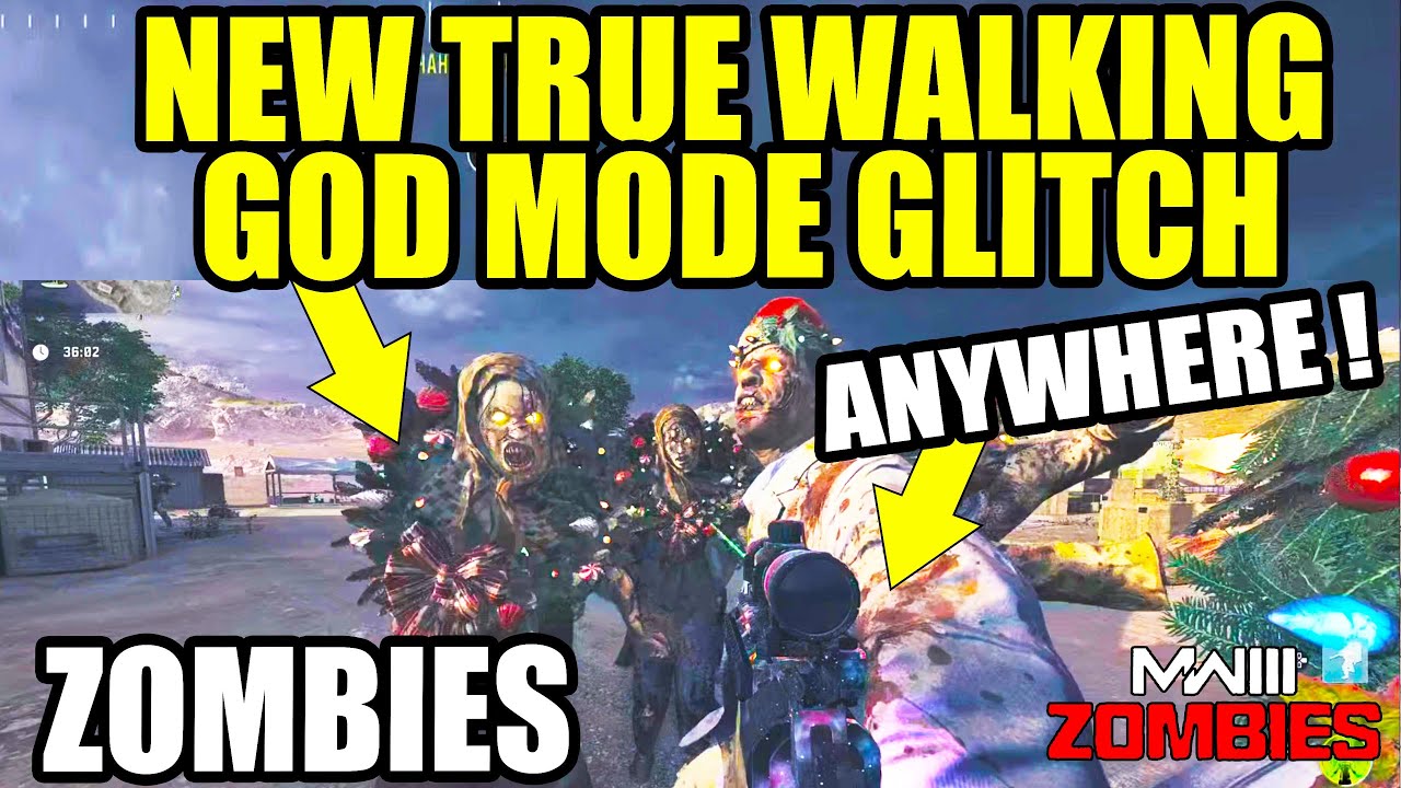 Mw3 Zombies Glitch: NEW TRUE GOD MODE ANYWHERE GLITCH / FAST CAMO UNLOCK GLITCH MWZ GOD MODE GLITCH