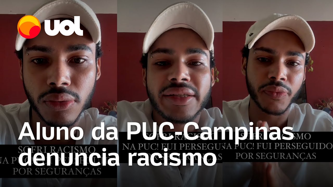 Aluno da PUC-Campinas denuncia racismo e diz ter sido seguido por guardas