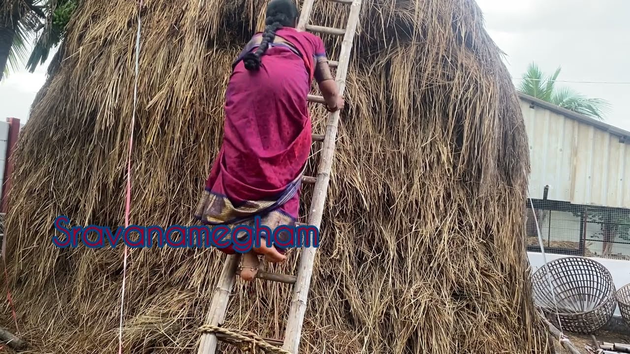 ఎంత మంది ఉన్నా ఇలాంటప్పుడు నేనే చెయ్యాల్సి వస్తుంది ॥వర్షం తరువాత చెయ్యాలంటే కష్టమే@sravanamegham