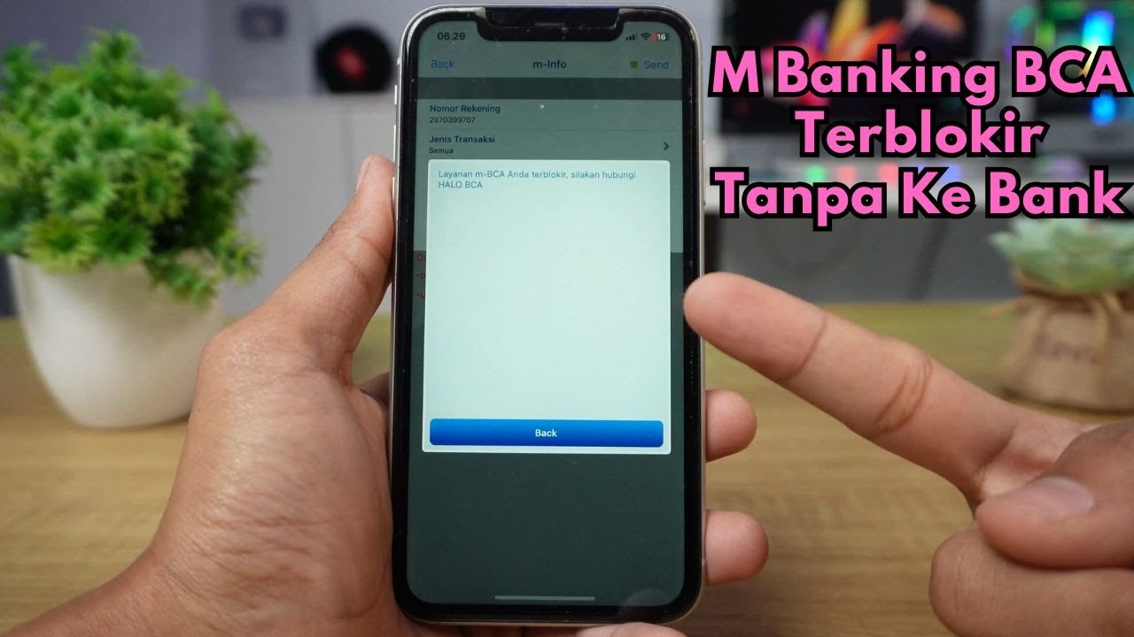 Cara Mengatasi M Banking BCA Terblokir Tanpa Ke Bank